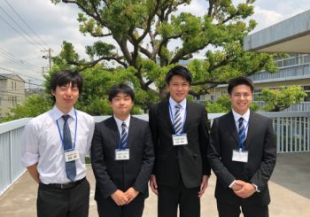 今年も卒業生が教育実習生として帰ってきてくれました。